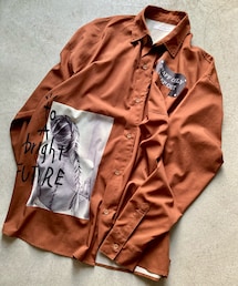 GALLIS ADDICTION | 【sold】【GALLIS ADDICTION】フォトプリントシャツ(シャツ/ブラウス)