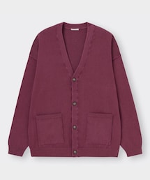 GU | ウォッシュドリラックスフィットカーディガン(カーディガン/ボレロ)