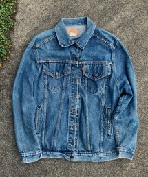 Levi's | USA製リーバイス size L 右前レディースモデル(デニムジャケット)