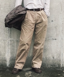 no brand | 日本製 size F 2タックパンツ(チノパンツ)