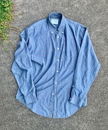 ANOTHER SHIRT PLEASE | シャンブレーシャツ size S リトアニア製(シャツ/ブラウス)