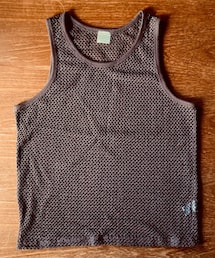 no brand | メッシュタンクトップ　韓国古着(タンクトップ)