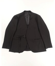EN ROUTE | ウールトロピカル　ノーカラージャケット(テーラードジャケット)