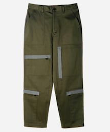 DOARAT | ストレッチピケパラシュートパンツ　オリーブ　1(その他パンツ)