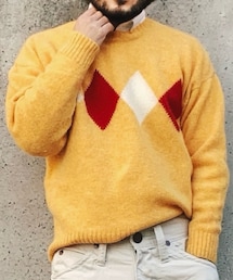 SCENE metropolitan | 古着シェトランドウールScotland(ニット/セーター)