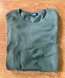 UNIQLO | コットンクルーネックセーター　size L(ニット/セーター)