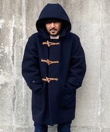 no brand | 日本製古着(ダッフルコート)