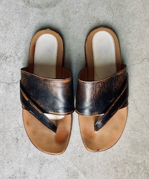 Maison Margiela | Maison Margiela 22 09SS レザー スライド サンダル size 40(サンダル)