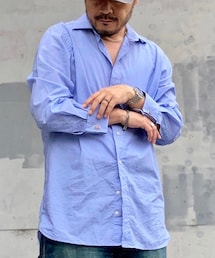 HACKETT LONDON | ダブルカフスsize L (シャツ/ブラウス)