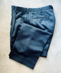 no brand | ポリエステル100% W82 股下69 古着(スラックス)