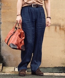 CHAPS | 【売却済】古着　リネン100%(スラックス)