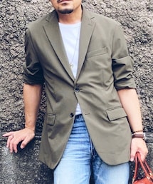 GU | size XL(テーラードジャケット)