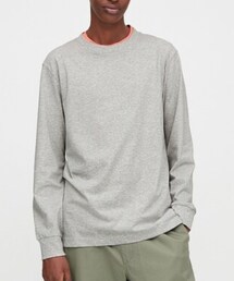 UNIQLO | エアリズムUVカットクルーネックT（長袖）(Tシャツ/カットソー)
