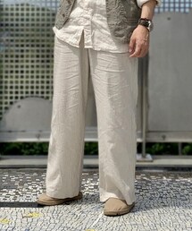 crocodile | 古着 リネントラウザーズ  レディース(パンツ)