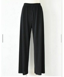 MICALLE MICALLE | MICALLE MICALLEリブプリーツパンツ(パンツ)