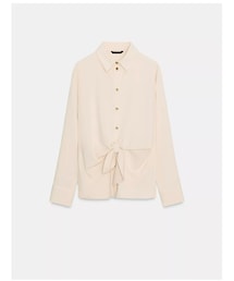 ZARA | ウエストノットシャツ(シャツ/ブラウス)