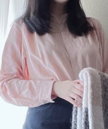 UNIQLO | フリルブラウス(シャツ/ブラウス)