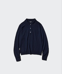 UNIQLO | メリノポロセーター(トップス)