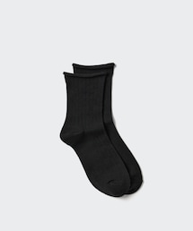 UNIQLO | ヒートテックソックス/リブトップロール(ソックス/靴下)