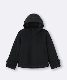 GU | コージーメルトンショートフーディコート(ジャケット/アウター)