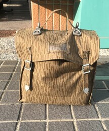 VINTAGE | 東德公發雨點迷彩背包(バッグ)