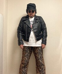 古着のダブルライダース | ライダースジャケット