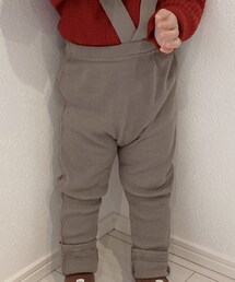 tete a tete | テータテート　サスペンダー付レギンス　95cm(オールインワン・サロペット)