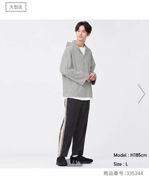 GU | GU トラックパンツ black M(その他パンツ)