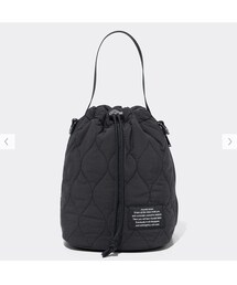 GU | GU UNDERCOVER キルティングサコッシュ black(エコバッグ/サブバッグ)
