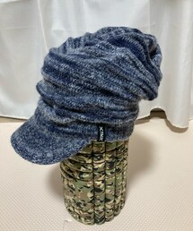 phenix | PHENIX ニットブリムキャップ　blue(ニットキャップ/ビーニー)