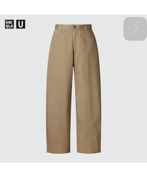 UNIQLO | UNIQLO U ワイドフィットチノ brown 85(チノパンツ)