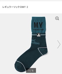 GU | GU ミハラヤスヒロ ソックス green(ソックス/靴下)