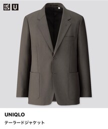 UNIQLO | UNIQLO U SSテーラードジャケット dark gray S(テーラードジャケット)