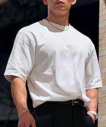 UNIQLO | エアリズムコットンオーバーサイズTシャツ(Tシャツ/カットソー)