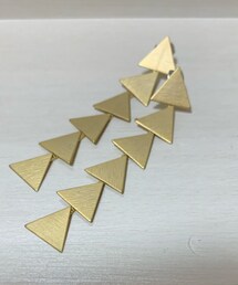no brand | トライアングル ピアス(ピアス（両耳用）)