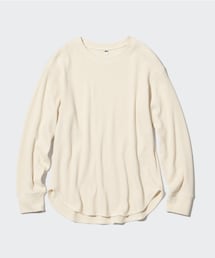 UNIQLO | ワッフルクルーネックT(Tシャツ/カットソー)