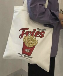 SHEIN | グラフィック ショッピングバッグ(バッグ)