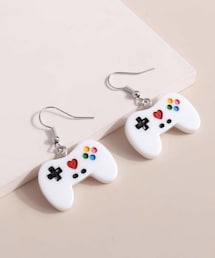 SHEIN | ゲームパッド ドロップピアス(ピアス（両耳用）)