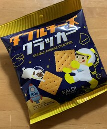 うさこのスウィーツ同盟会 | パグが可愛くて♥️パケ買いしたクラッカー。KALDIなので、お味はもちろんおいしい😋(その他)
