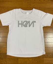 HeM | USED ロゴTシャツ セカスト半額SALEで350円♩¨̮(Tシャツ/カットソー)