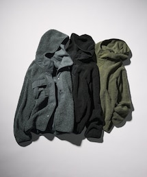 GU | ボアフリーススナップパーカー ENGINEERED GARMENTS(ジャケット/アウター)