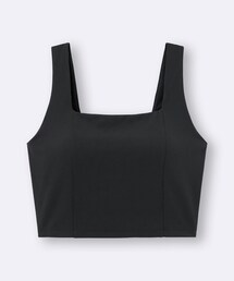 GU | ブラフィール クロップド スクエアネック タンクトップ(タンクトップ)