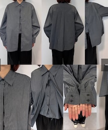 CFT. | レイヤードストライプSH(シャツ/ブラウス)