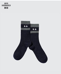 UNIQLO | UNIQLO×ANYA HINDMARCH ヒートテックソックス(ソックス/靴下)