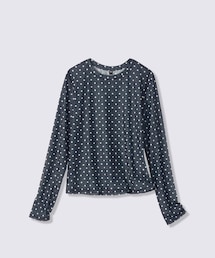 GU | シアードットT(長袖) PF(Tシャツ/カットソー)