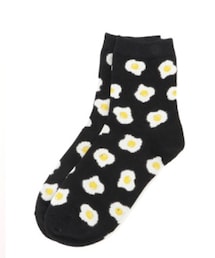 WEGO | 目玉焼き柄ソックス(ソックス/靴下)