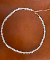 SHEIN | 人工パールビーズネックレス(ネックレス)