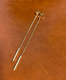 SHEIN | チェーンドロップピアス(ピアス（両耳用）)