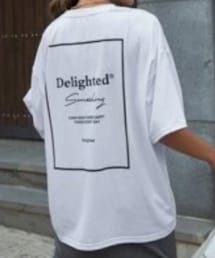 SHEIN | DAZY スローガングラフィック ドロップショルダーTシャツ(Tシャツ/カットソー)