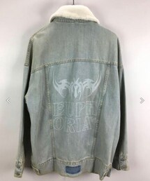 MISBHV | ミスビヘイブ ビンテージ加工 ボア付きデニムジャケット(デニムジャケット)